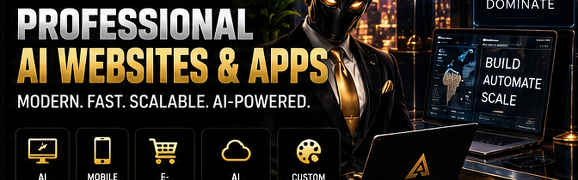 Dominus: professional AI websites and apps